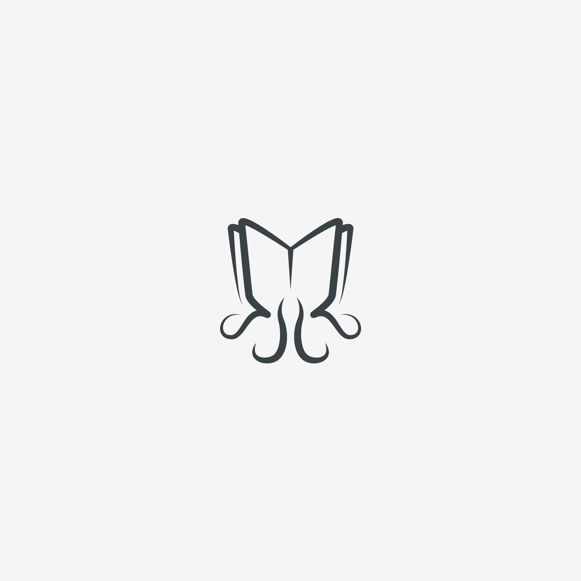 Leviathan Press logo mark: an open book whose pages form tentacles